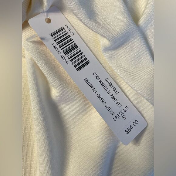 Soma “Cool Nights” long sleeve top Ivory Size Small - Picture 7 of 7